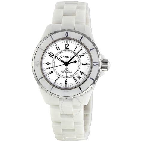 Chanel J12 White Automatic White Dial White Ceramic Watch .